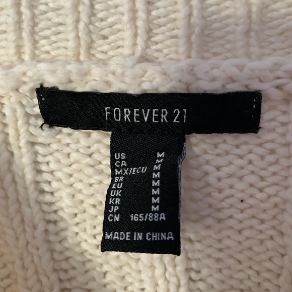 Cropped knit sweater - Picture 2 of 2